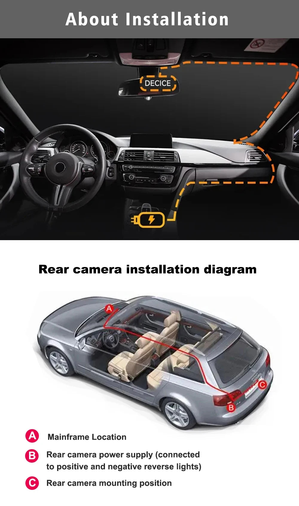4K Dual Lens Dash Cam with GPS, WiFi & 2.5K Rear Camera, Night Vision
