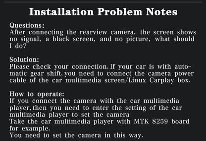 Vehicle Backup Camera for Audi & VW Models, Rearview Trunk Handle Design