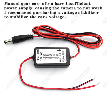 Vehicle Backup Camera for Audi & VW Models, Rearview Trunk Handle Design