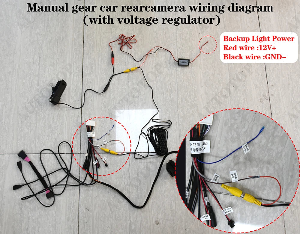 Vehicle Backup Camera for Audi & VW Models, Rearview Trunk Handle Design