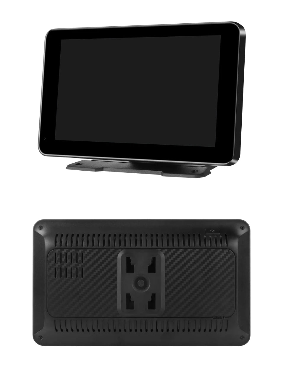 Vtopek 8.1" Dash Cam 2.5K with Wireless CarPlay, Android Auto, GPS & Rear Camera
