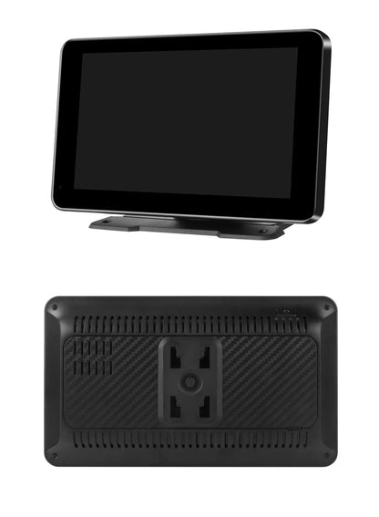 Vtopek 8.1" Dash Cam 2.5K with Wireless CarPlay, Android Auto, GPS & Rear Camera