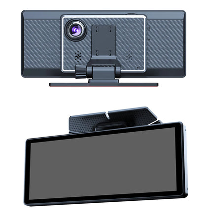 Vtopek 8.1" Dash Cam 2.5K with Wireless CarPlay, Android Auto, GPS & Rear Camera