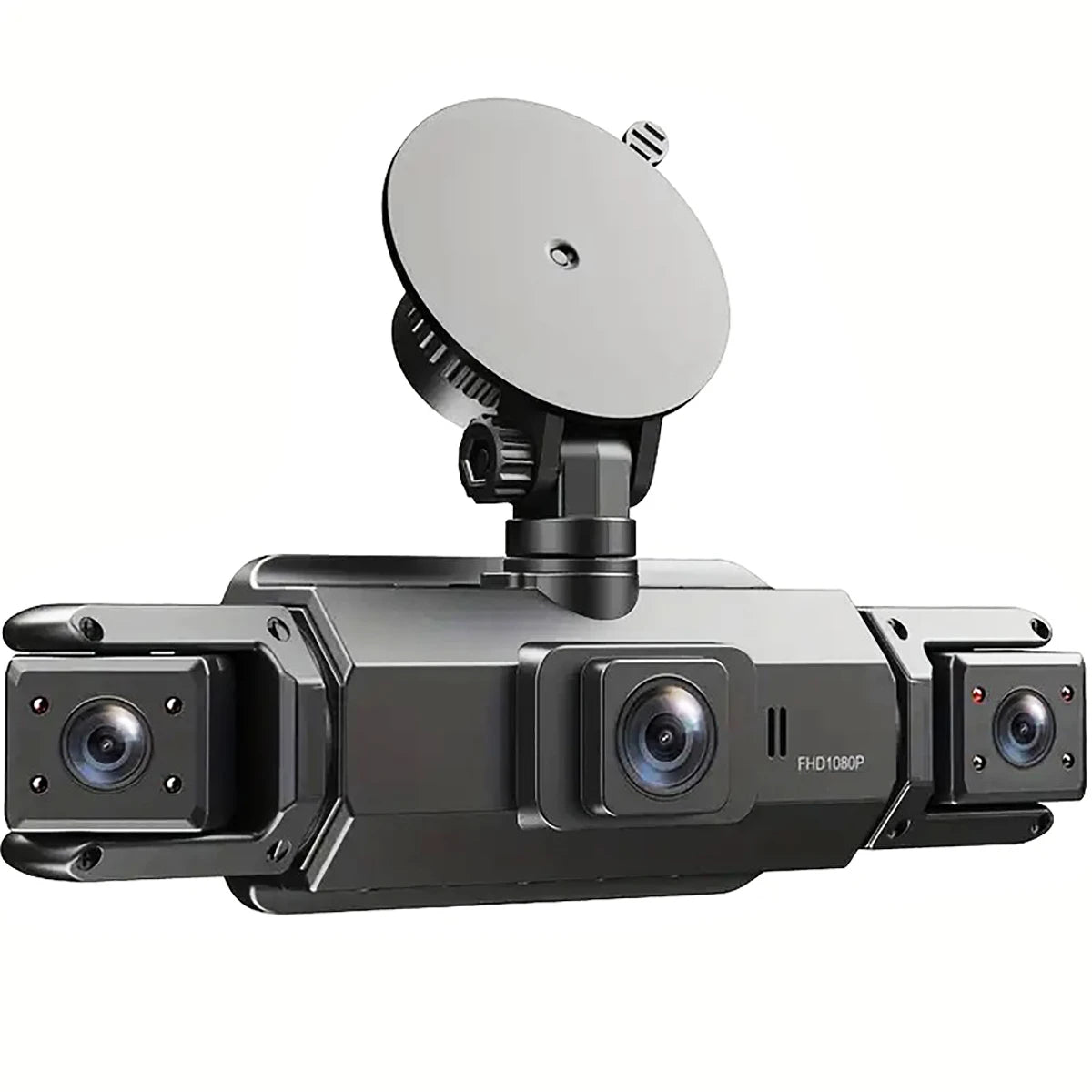 4-Channel 360° Dash Cam FHD with Front, Rear & Side Cameras, 128G, Night Vision, Parking Monitor