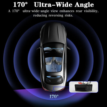 Vehicle Backup Camera for Audi & VW Models, Rearview Trunk Handle Design