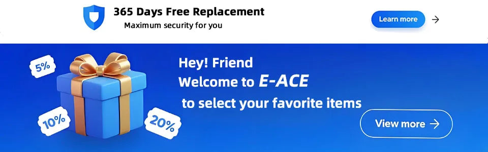 E-ACE 4.3" Mirror Dash Cam FHD 1080P with Optional Dual Lens & Rearview Camera