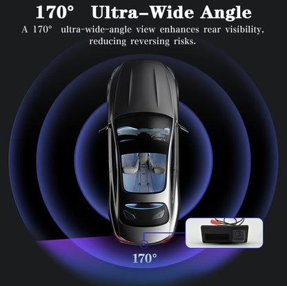 Vehicle Backup Camera for Audi & VW Models, Rearview Trunk Handle Design